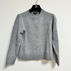 Chanel Gray Cashmere  Cardigan